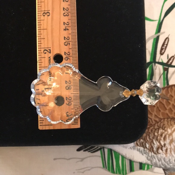 🎀 Vintage French Cut Crystal Pendant- You will 💕 love this piece of glamour. - Picture 8 of 13